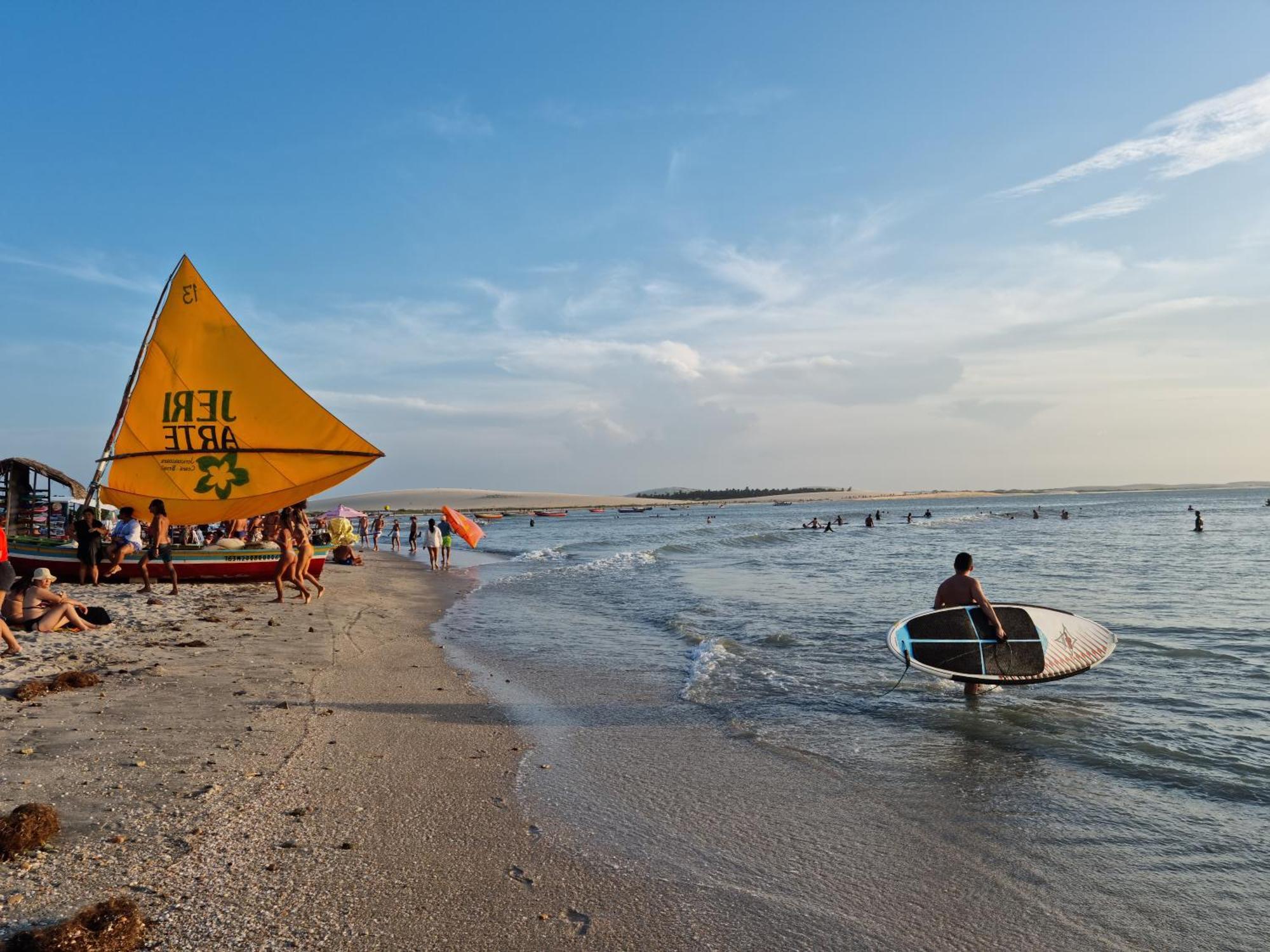 Apartamento De Luxo, Ampla Varanda, Vista Piscina Jijoca de Jericoacoara Esterno foto