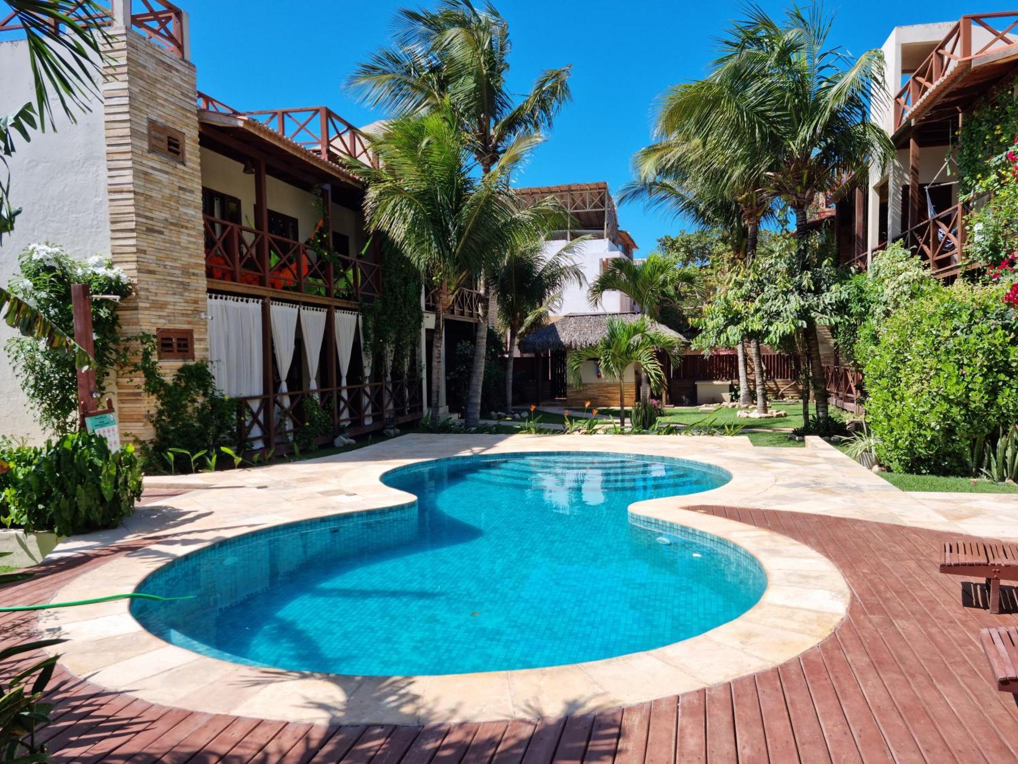 Apartamento De Luxo, Ampla Varanda, Vista Piscina Jijoca de Jericoacoara Esterno foto